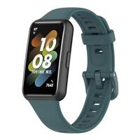 Силиконовый ремешок BeCover для Huawei Band 7/Honor Band 7 Dark Green (709461)