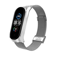 Ремешок BeCover Metal для Xiaomi Mi Smart Band 8 Silver (709358)