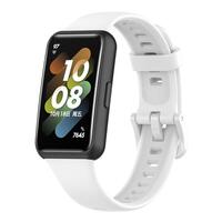 Силиконовый ремешок BeCover для Huawei Band 7/Honor Band 7 White (709467)