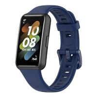 Силиконовый ремешок BeCover для Huawei Band 7/Honor Band 7 Deep Blue (709460)