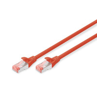 Патч-корд DIGITUS CAT 6 S-FTP, 1м, AWG 27/7, LSZH, Red (DK-1644-010/R)