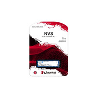 Накопитель SSD 1TB M.2 NVMe Kingston NV3 M.2 2280 PCIe Gen4.0 x4 (SNV3S/1000G)