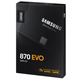 Накопичувач SSD  500GB Samsung 870 EVO 2.5" SATAIII MLC (MZ-77E500B/EU)