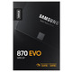 Накопитель SSD  500GB Samsung 870 EVO 2.5" SATAIII MLC (MZ-77E500B/EU)