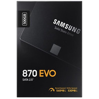 Накопитель SSD  500GB Samsung 870 EVO 2.5" SATAIII MLC (MZ-77E500B/EU)