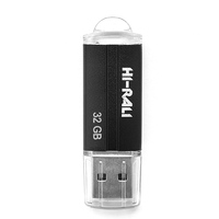 Флеш-накопитель USB 32GB Hi-Rali Corsair Series Black (HI-32GBCORBK)