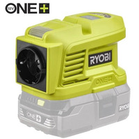 Інвертор напруги акумуляторний Ryobi RY18BI150A-0, 18В ONE+, 220 Вольт, 150Вт(300Вт пікова), без АКБ та ЗП