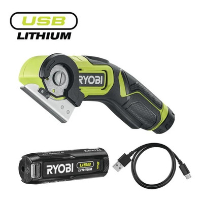 Різак Ryobi RCT4-120G акумуляторний, 4В USB Lithium, АКБ 1х2Аг