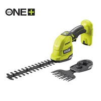 Ножиці для трави акумуляторні Ryobi ONE+ RY18GSA-0 18В + насадка кущоріз 20см крок різу 10мм 1кг (без АКБ та ЗП)