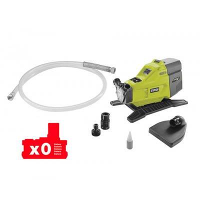 Насос для воды аккумуляторный Ryobi R18TP-0 18В, 1500 л/ч, выс. 14 м, (без АКБ и ЗУ), 3.24 г