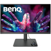 Монітор TFT 27" BenQ PD2705U, 4K UHD, IPS, 99% sRGB, HDMI, DP, USB-C, USB-hub, HAS, колонки, темно-сірий