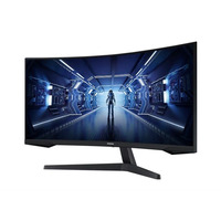 Монiтор Samsung 34" Odyssey G5 (LC34G55TWWIXCI) VA Black Curved