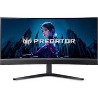 Монiтор TFT ACER 34" Predator X34V3bmiiphuzx (UM.CXXEE.301) WQHD MiniLED VA Curved 180Hz HDMI DP USB-C