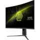 Монітор MSI 31.5" MAG 32C6 2xHDMI, DP, Audio, VA, 2560x1440, 180Hz, 0.5ms, sRGB 101%, CURVED, AdaptiveSync, HAS