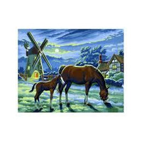 Набір для творчості Sequin Art PAINTING BY NUMBERS SENIOR Evening Pasture (SA0429)