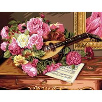 Набір для творчості Sequin Art PAINTING BY NUMBERS SENIOR Romantic Bouquet (SA1037)