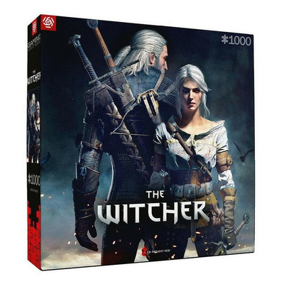 Пазл Witcher: Geralt & Ciri Puzzles 1000 ел.