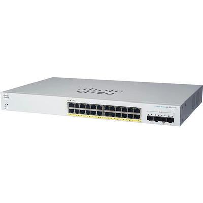 Коммутатор Cisco CBS220 24xGE, 4x10G SFP+, Smart