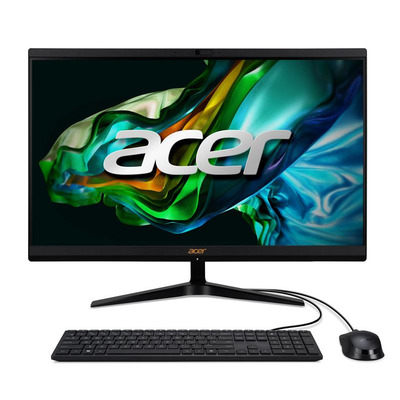 ПК Моноблок Acer Aspire C24-1800 23.8" FHD, Intel i5-1334U, 16GB, F512GB, UMA, WiFi, кл+м, без ОС, черный