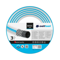 Шланг садовий Cellfast BASIC 3/4' 50м 3 шари до 25бар -20…+60°C