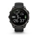 Смарт-годинник Garmin Fenix 8 43mm AMOLED Sapphire Carbon Gray DLC Titanium with Black Silicone (010-02903-28)