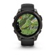 Смарт-годинник Garmin Fenix 8 47mm AMOLED Sapphire Carbon Gray DLC Titanium with Black Silicone (010-02904-29)