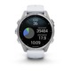 Смарт-годинник Garmin Fenix 8 43mm AMOLED Silver with Whitestone Silicone (010-02903-06)