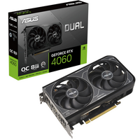 Відеокарта ASUS GeForce RTX 4060 8GB GDDR6 DUAL OC V2 DUAL-RTX4060-O8G-V2 (90YV0JC4-M0NA00)