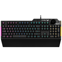 Клавиатура Asus TUF Gaming K1 USB Black UKR (90MP01X0-BKMA00)