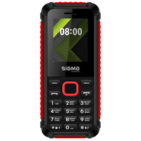 Мобильный телефон Sigma mobile X-style 18 Track Dual Sim Black/Red