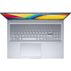 Ноутбук ASUS Vivobook 16X K3605ZF-RP747 16" WQXGA, Intel i5-12500H, 16GB, F512B, NVD2050-4, noOS, Сріблястий