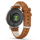 Смарт-часы Garmin Lily 2 Cream Gold with Tan Leather Band (010-02839-60)