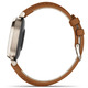 Смарт-часы Garmin Lily 2 Cream Gold with Tan Leather Band (010-02839-60)