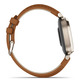 Смарт-часы Garmin Lily 2 Cream Gold with Tan Leather Band (010-02839-60)