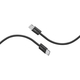 Кабель Promate USB Type-C - Lightning (M/M), 3 A, 27 W, 1.2 м, EcoLine-Ci120 Black (ecoline-ci120.black)