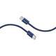 Кабель Promate USB Type-C - Lightning (M/M), 3 A, 27 W, 1.2 м, EcoLine-Ci120 Navy (ecoline-ci120.navy)