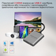 Адаптер Promate USB Type-C - 2xHDMI (M/F) MediaLink-H2 Grey (medialink-h2.grey)