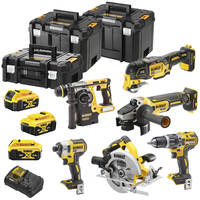 Набор из шести инструментов бесщеточных DeWALT DCK685P3T