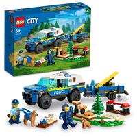 Конструктор LEGO City Мобильная площадка для дрессировки полицейских собак