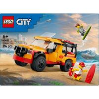 Конструктор LEGO City Пляжна рятувальна вантажівка(60453)