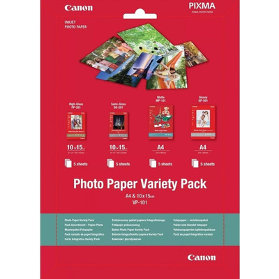 Фотопапір CANON VARIETY PACK S + A4 (0775B079)