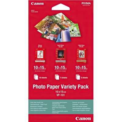 Папір Canon 4"x6" VP101S Photo Paper Variety- Pack