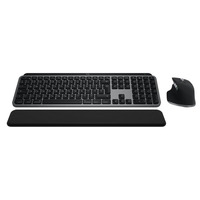 Комплект (клавиатура, мышь) беспроводной Logitech MX Keys S Combo for Mac Space Grey (920-012845)