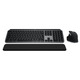 Комплект (клавиатура, мышь) беспроводной Logitech MX Keys S Combo for Mac Space Grey (920-012845)