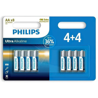 Батарейка Philips Ultra Alkaline лужна AA блістер, 8 шт