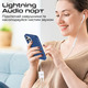 Адаптер Promate Lightning - 2хLightning (M/F) MediaLink-i2і White