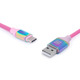 Кабель REAL-EL Premium USB - USB Type-C (M/M), 1 м, Rainbow (EL123500050)