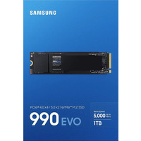 Накопитель SSD  1ТB Samsung 990 EVO M.2 2280 PCIe 5.0 x4 NVMe V-NAND TLC (MZ-V9E1T0BW)