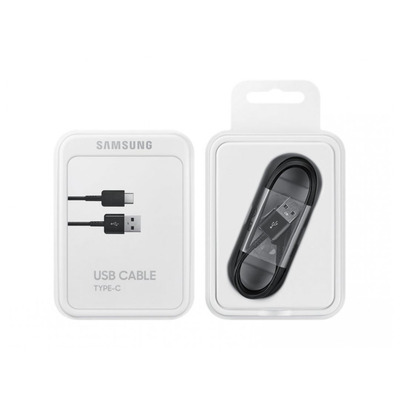 Кабель Samsung USB - USB Type-C (M/M), 1.5 м, Black (EP-DG930IBRGRU)