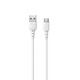 Кабель Remax RC-068a Zeron USB - USB Type-C (M/M), 5 A, 1 м, White (6954851224303)